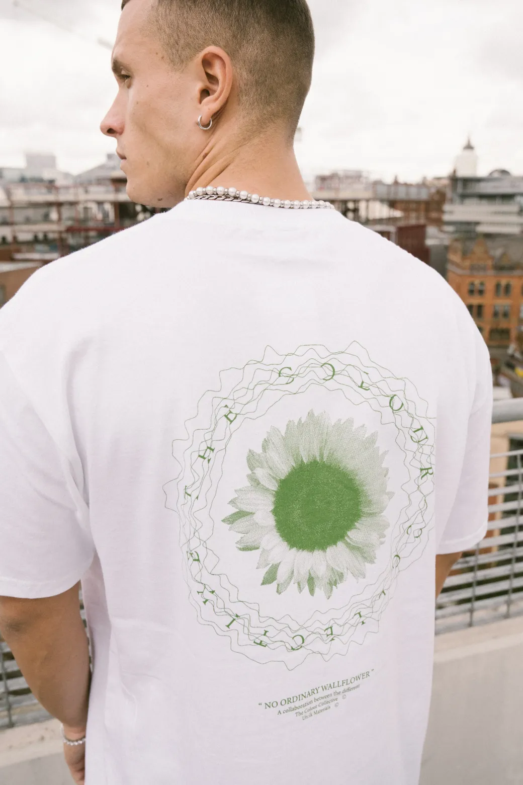 Colour Collective 'Original Wallflower' Tee - White
