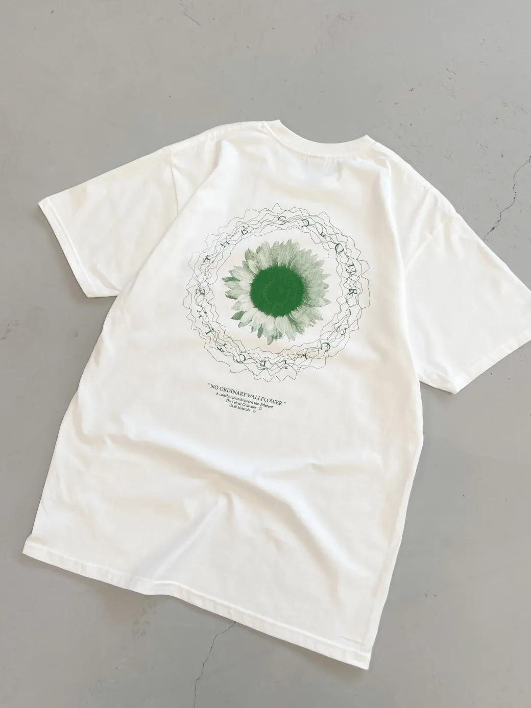 Colour Collective 'Original Wallflower' Tee - White