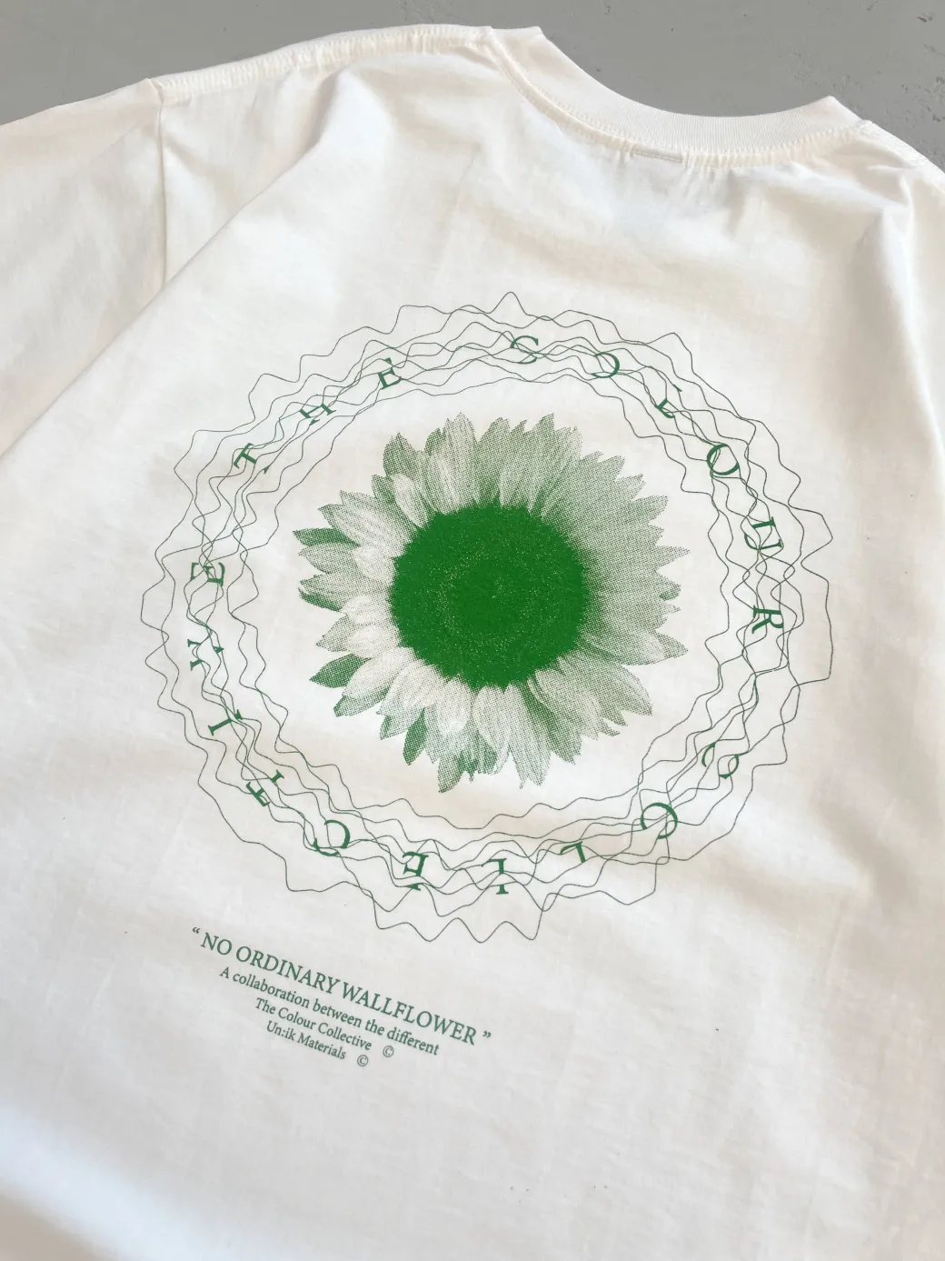 Colour Collective 'Original Wallflower' Tee - White