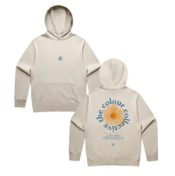 Colour Collective 'Wallflower' Hoodie - Bone
