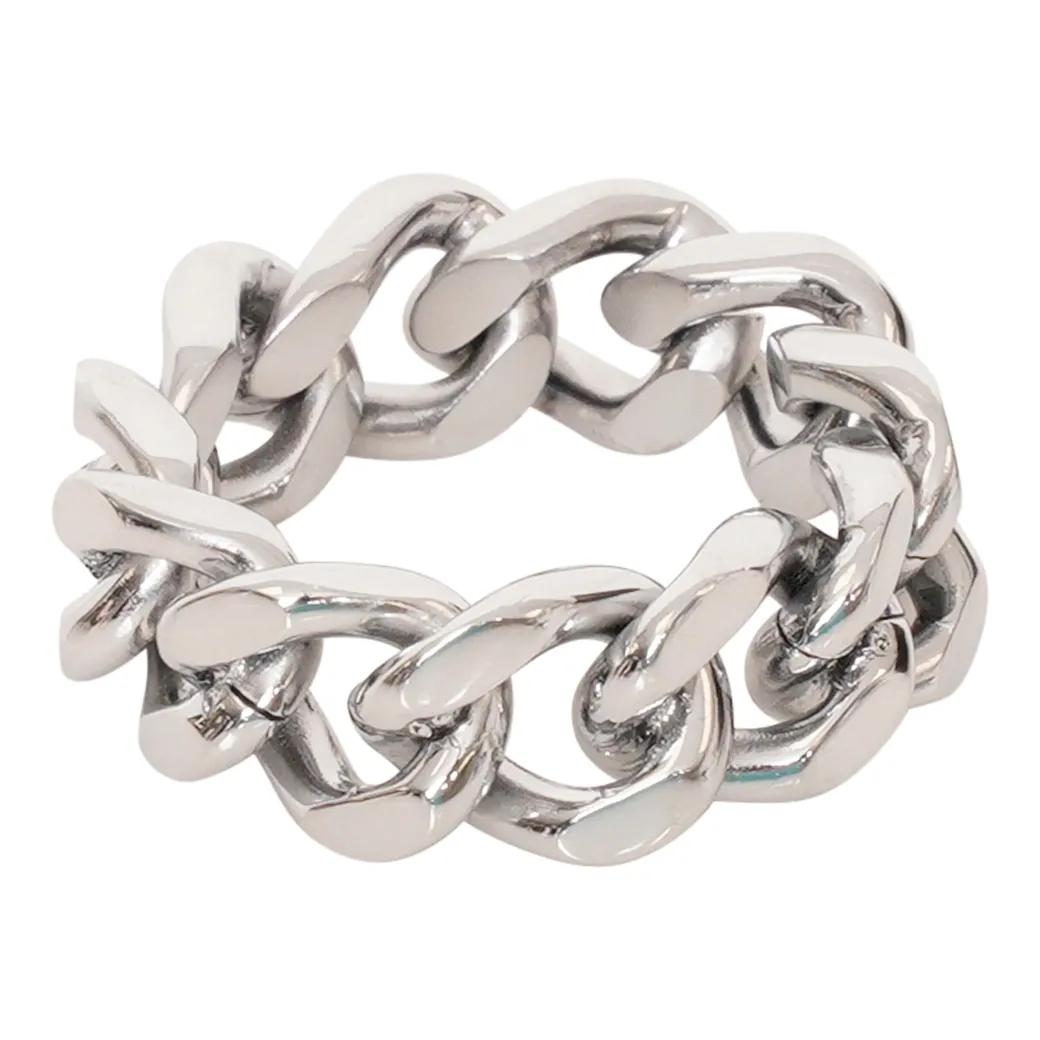 Cuban Ring - Gold / Silver