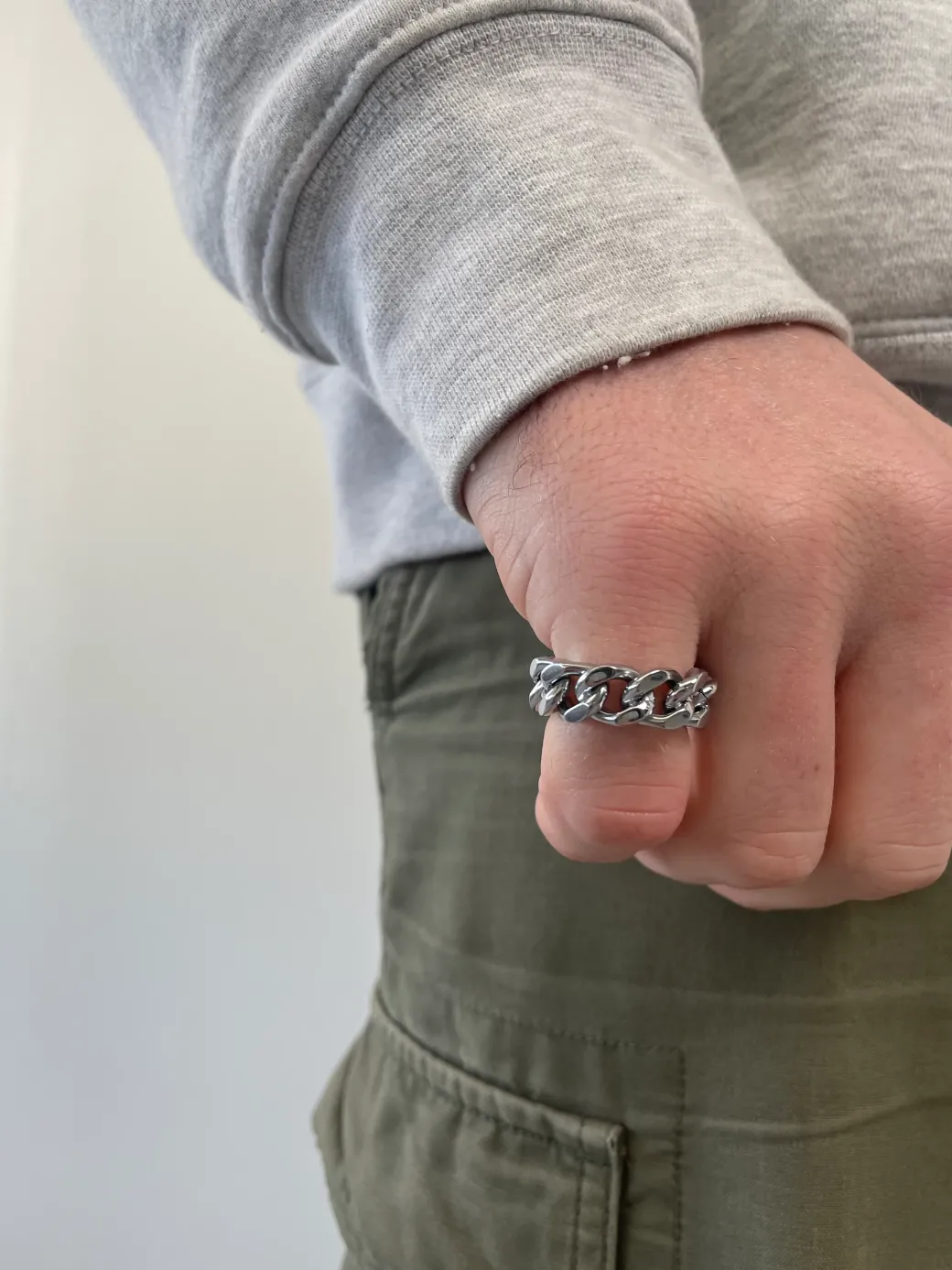 Cuban Ring - Gold / Silver