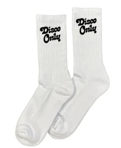 DISCO ONLY 'Dancers' Socks - White