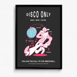 DISCO ONLY 'Disco Ball' Print