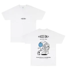 DISCO ONLY 'Disco Ball' Tee - Black / White