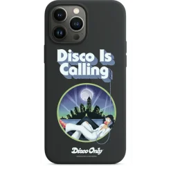 DISCO ONLY 'Disco Is Calling' Phone Case - Black