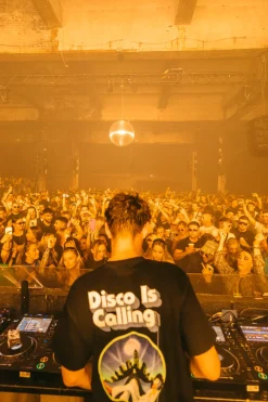 DISCO ONLY 'Disco Is Calling' Tee - Black