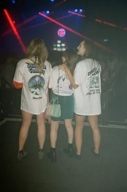 DISCO ONLY 'Disco Is Calling' Tee - White
