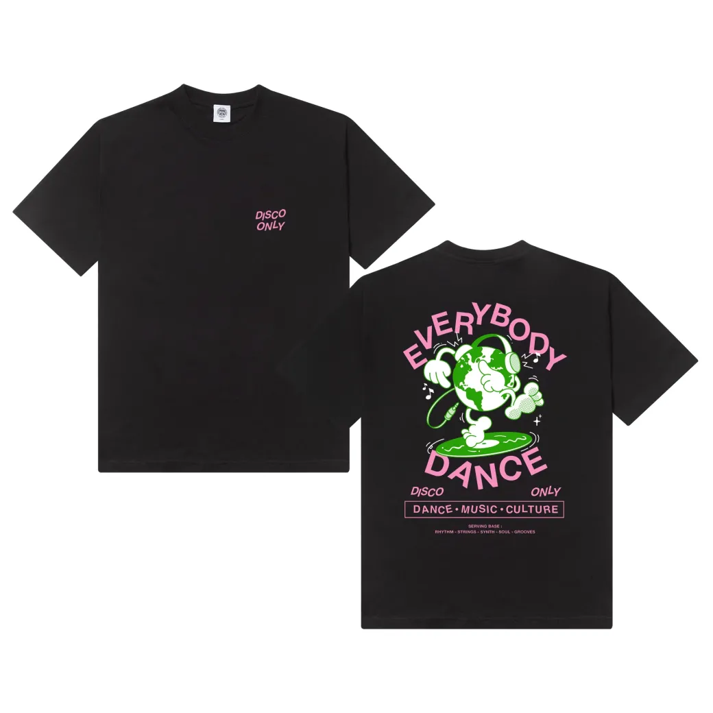 DISCO ONLY 'Everybody Dance' Tee