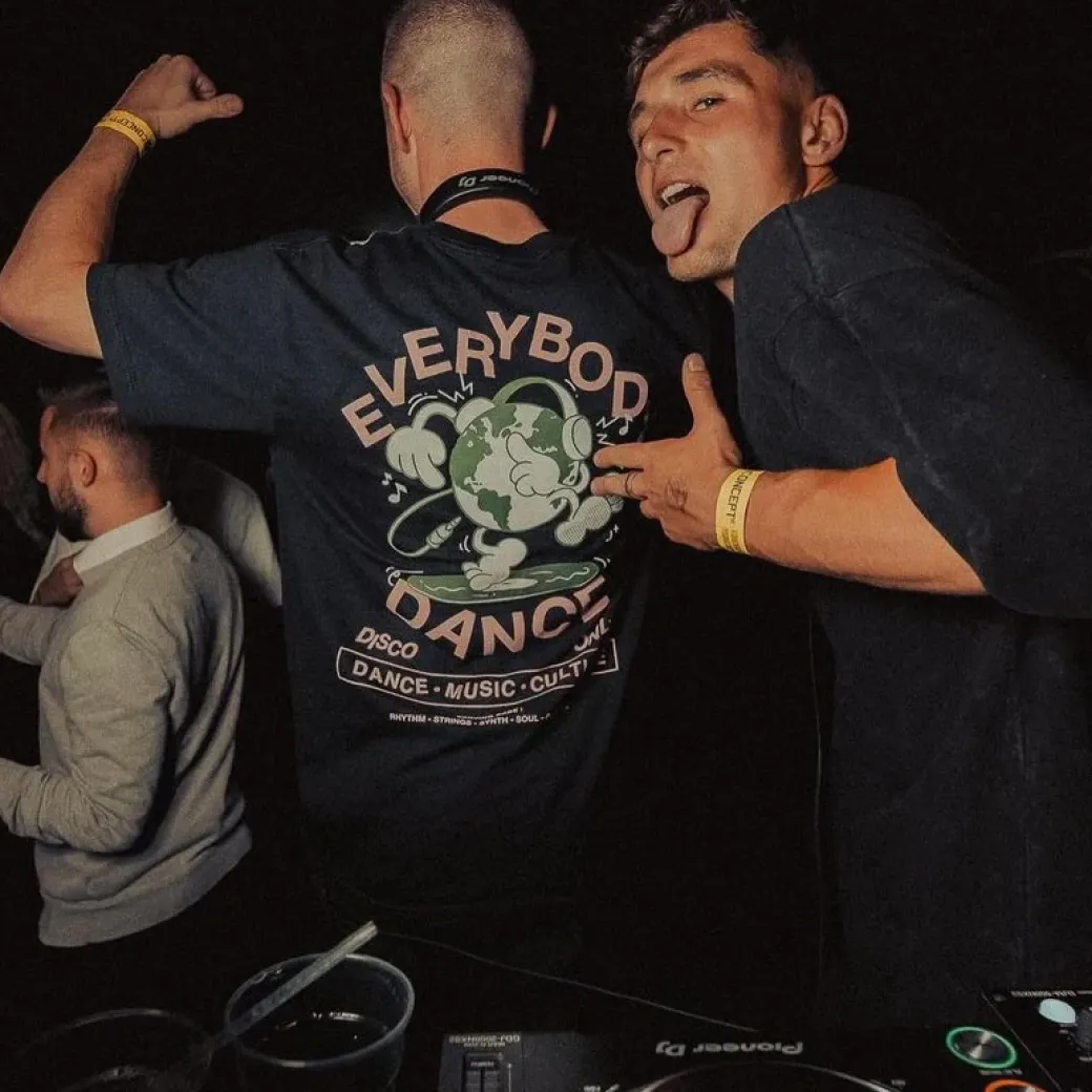 DISCO ONLY 'Everybody Dance' Tee
