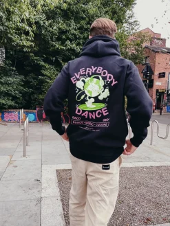 DISCO ONLY 'Everybody Dance' Hoodie - Black