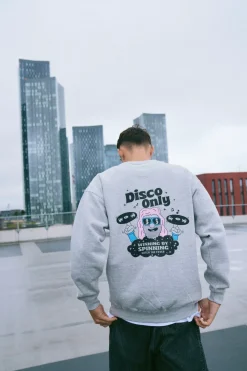 DISCO ONLY 'NYC Disco' Sweater - Grey