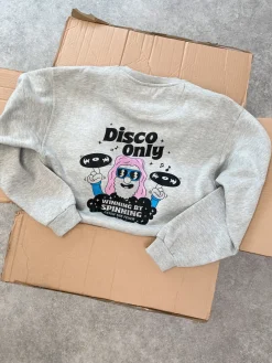 DISCO ONLY 'NYC Disco' Sweater - Grey