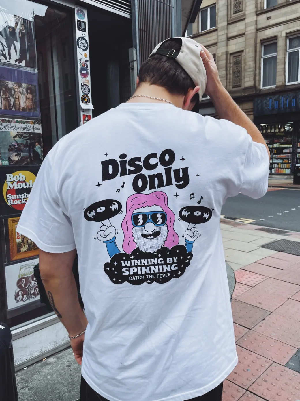 DISCO ONLY 'NYC Disco' Tee - White