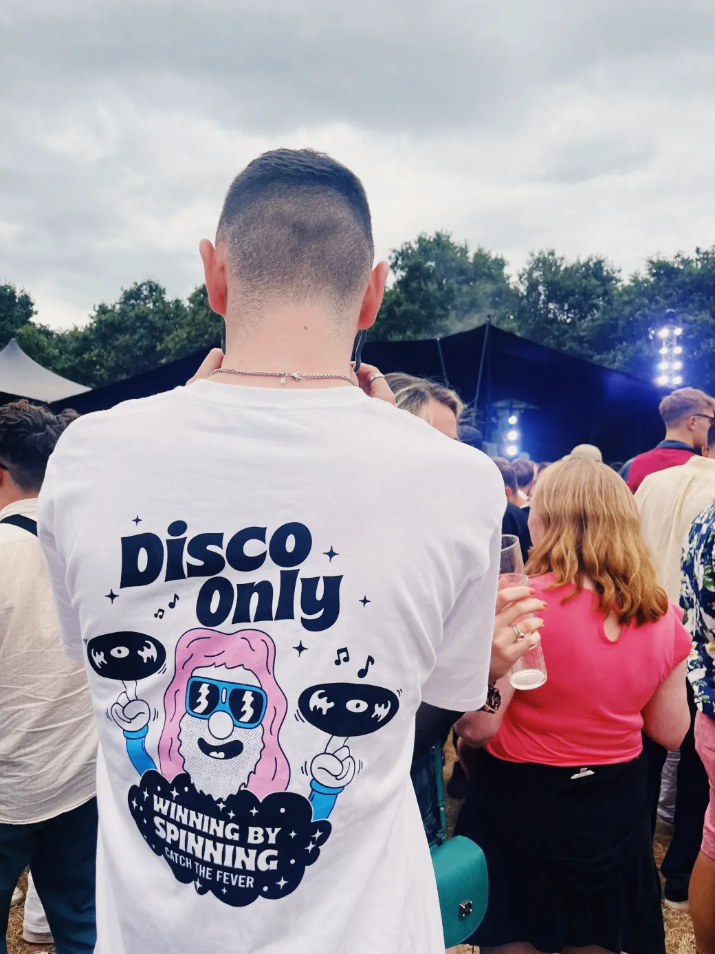 DISCO ONLY 'NYC Disco' Tee - White