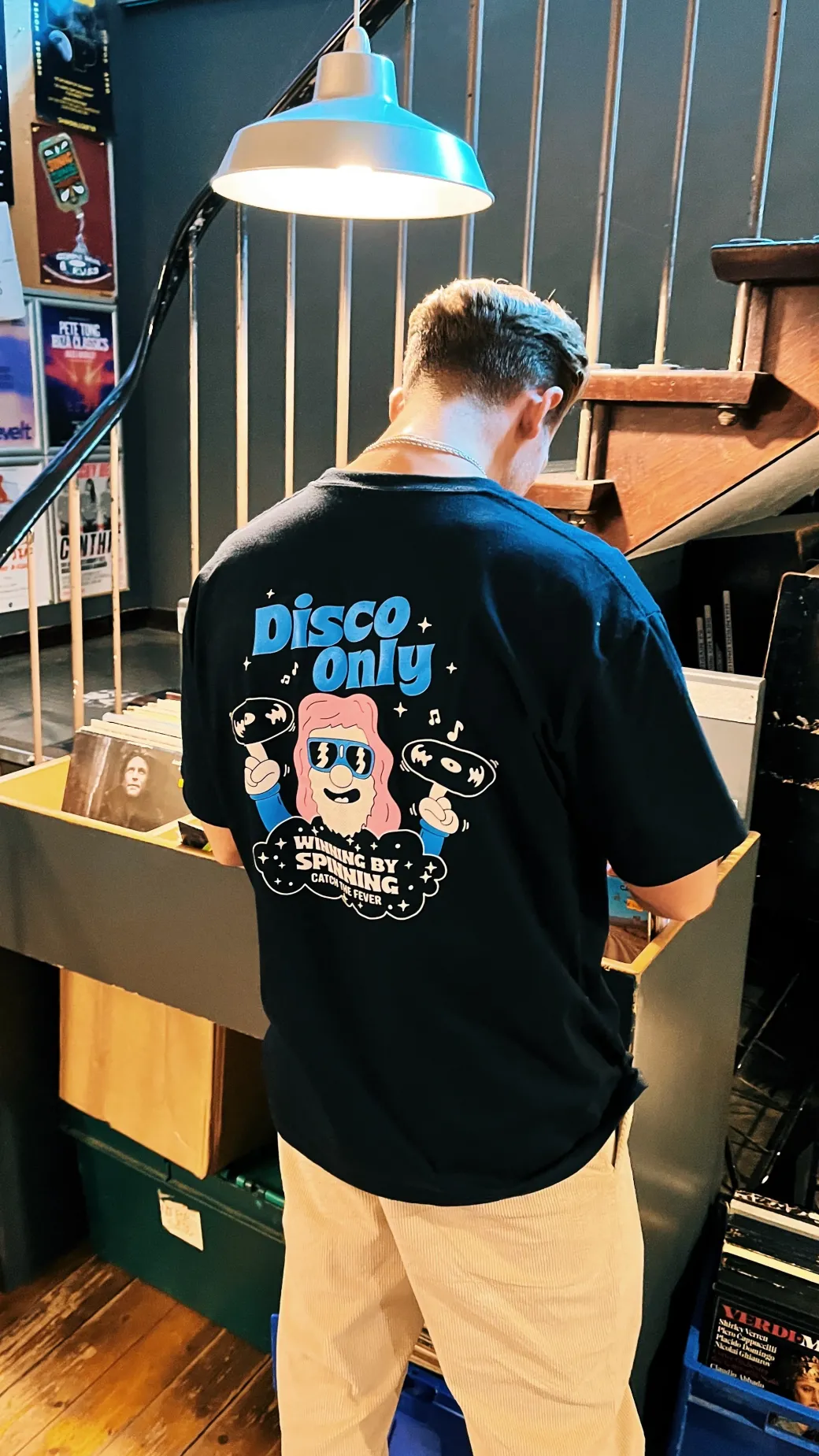 DISCO ONLY 'NYC Disco' Tee - Black
