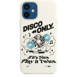 DISCO ONLY 'Play It Twice V4' Phone Case - Off White