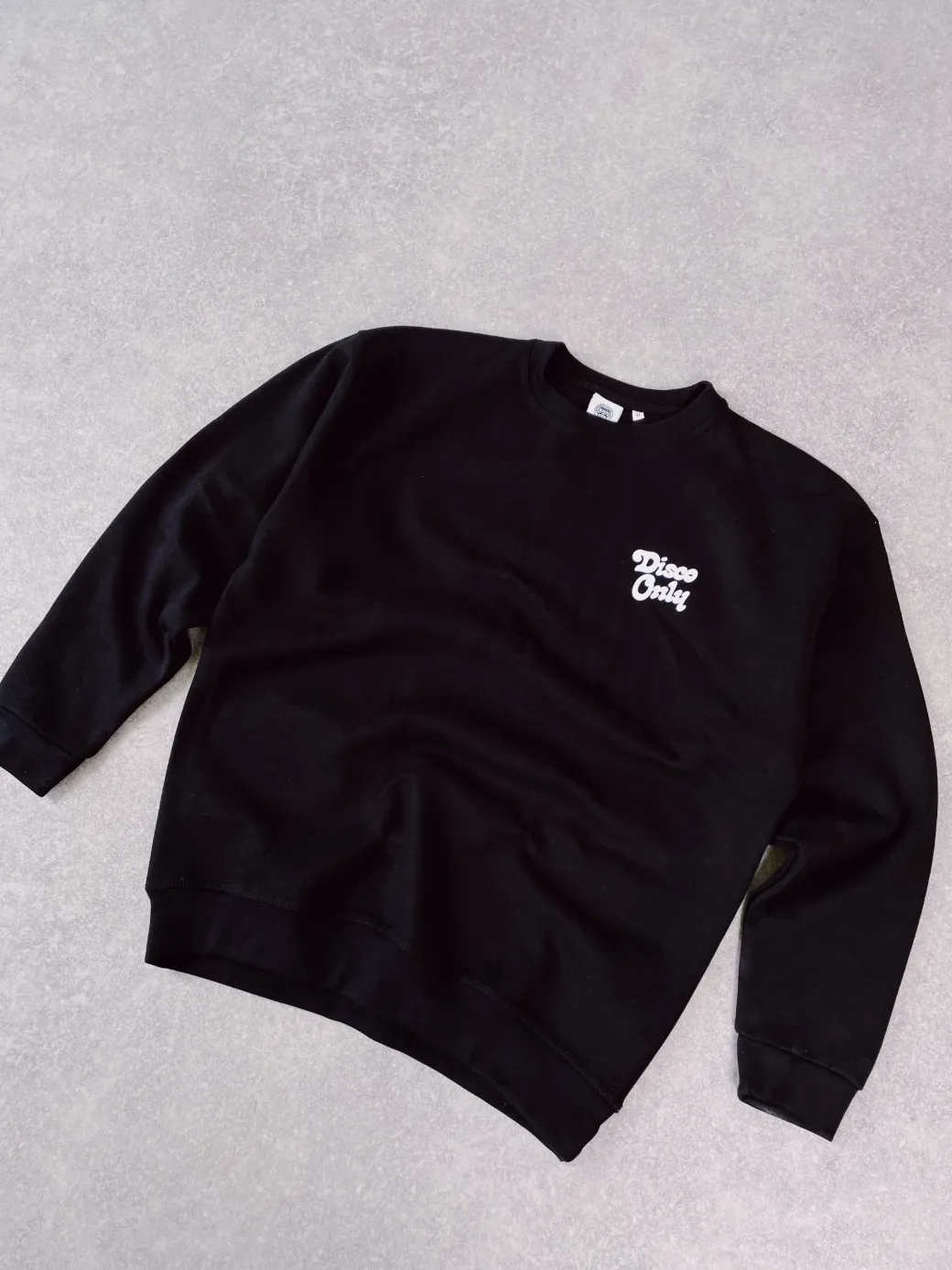DISCO ONLY 'Play It Twice V2' Sweater - Black