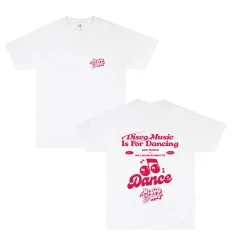 DISCO ONLY 'Retro Dancing' Tee - White