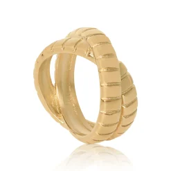 Dual Infinite Ring - Gold