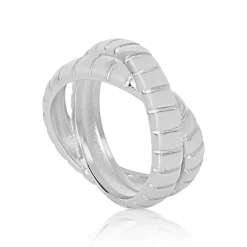Dual Infinite Ring - Silver