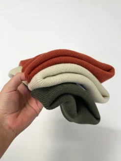 Essentials Label Beanies