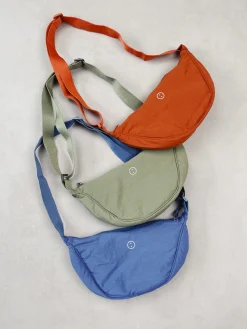 Essentials Oxford Nylon Cross Body Bag - Olive
