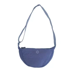 Essentials Oxford Nylon Cross Body Bag - Blue