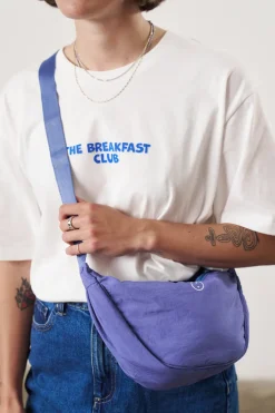 Essentials Oxford Nylon Cross Body Bag - Blue