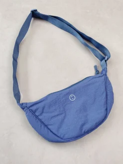 Essentials Oxford Nylon Cross Body Bag - Blue