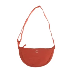 Essentials Oxford Nylon Cross Body Bag - Orange