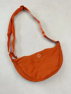 Essentials Oxford Nylon Cross Body Bag - Orange