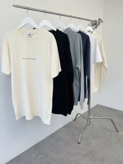 Essentials 'Premium Basics' Tee - Ecru
