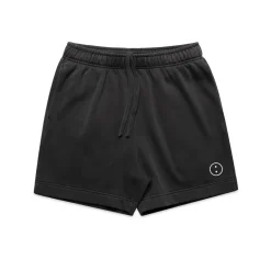 Essentials Premium Faded Jogger Shorts - Vintage Black