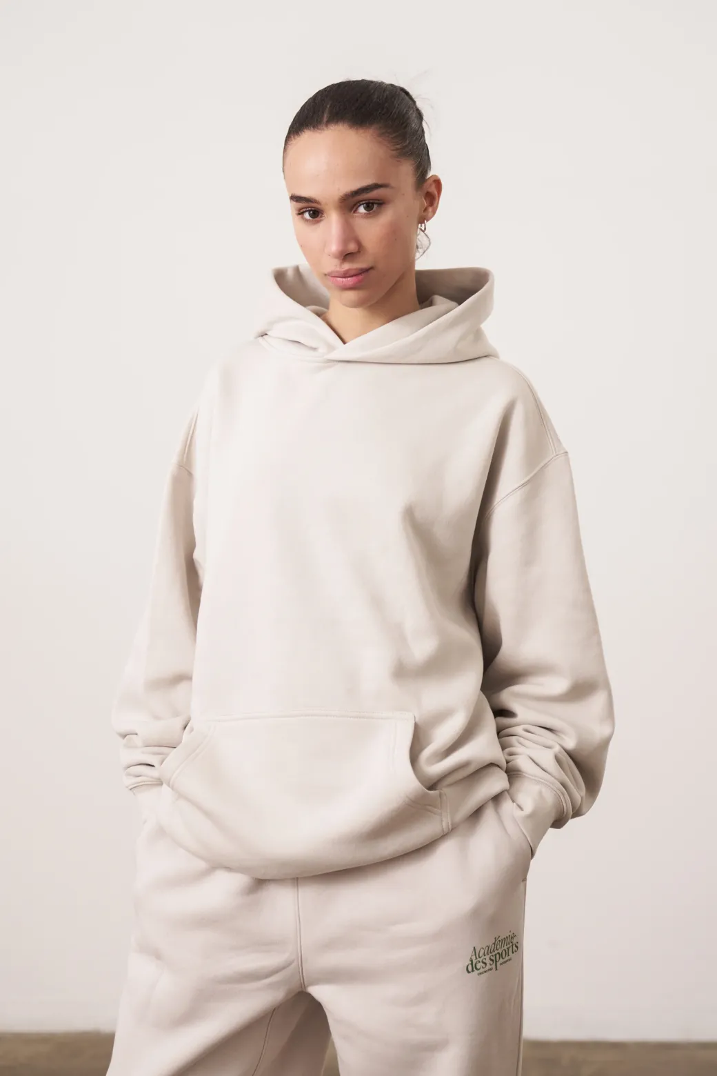 Essentials Premium Hoodie - Bone