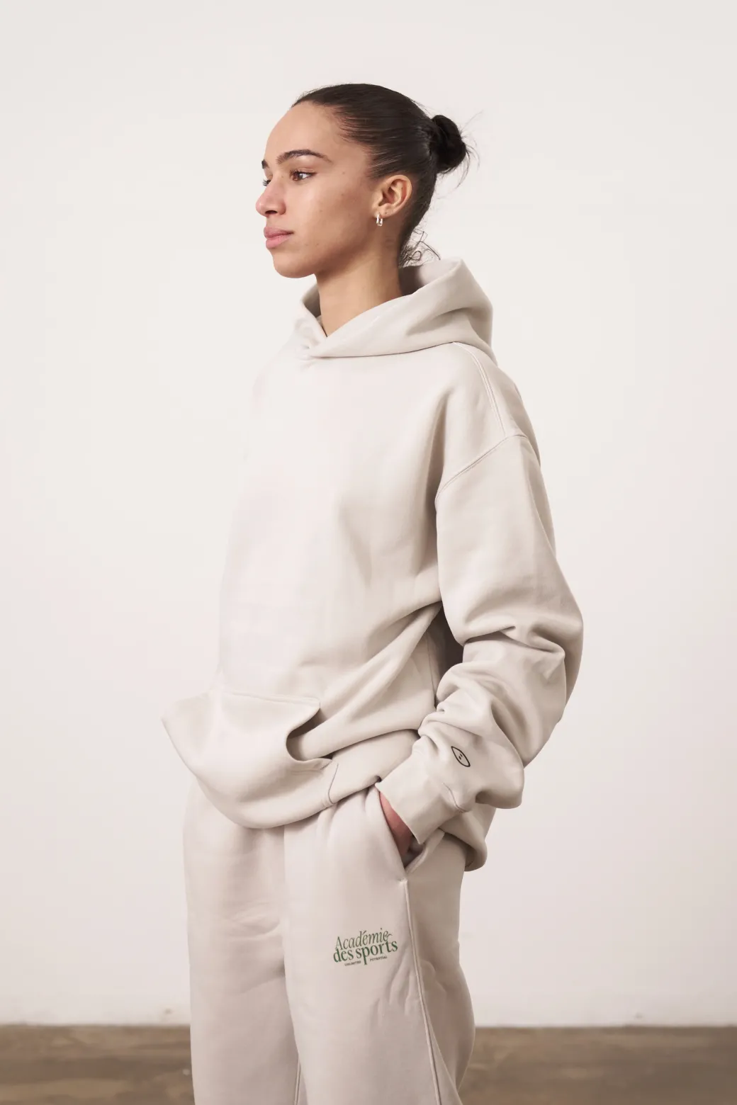 Essentials Premium Hoodie - Bone