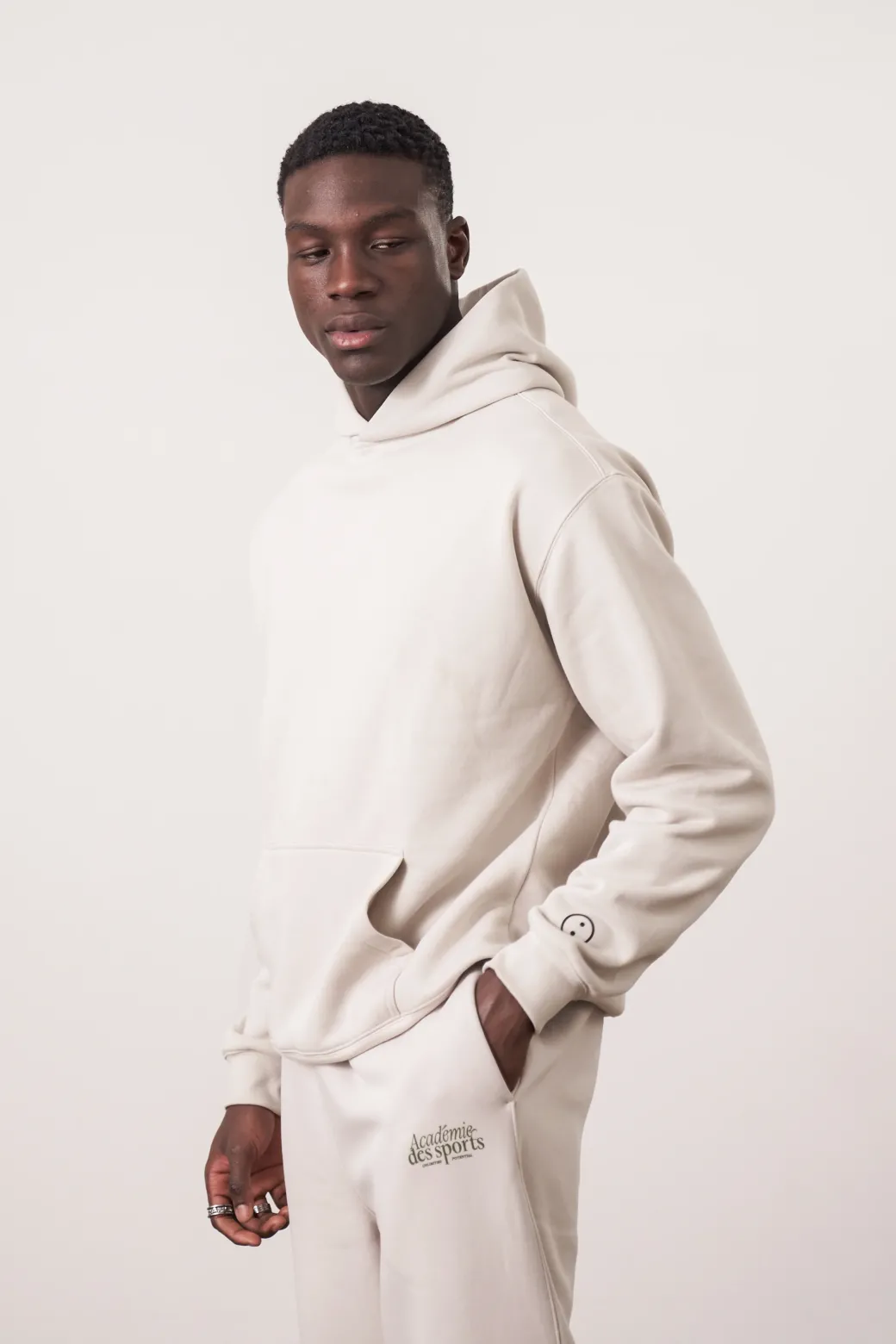 Essentials Premium Hoodie - Bone