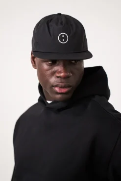Essentials Premium Snapback Cap - Black