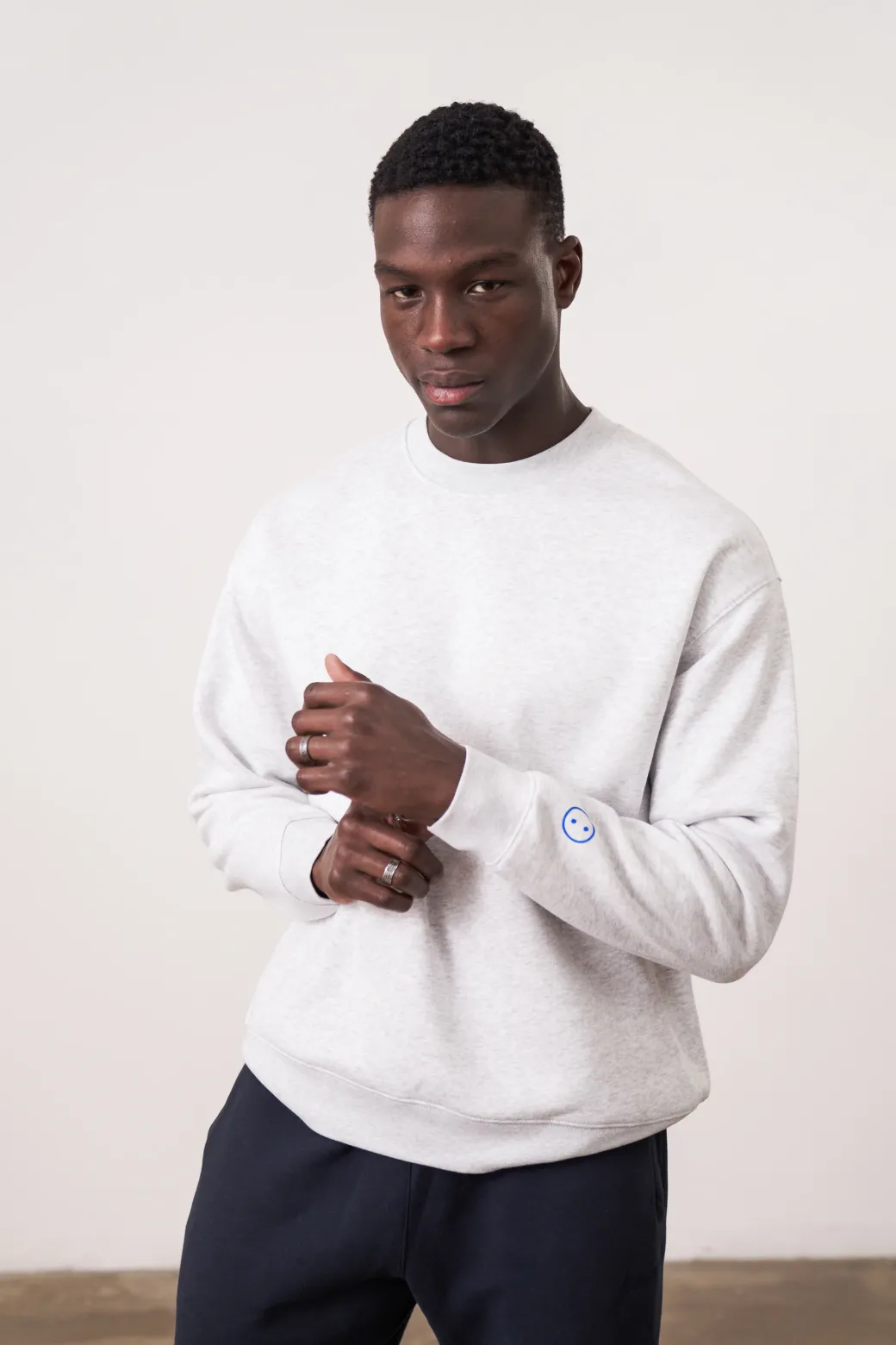 Essentials Premium Sweater - Ash