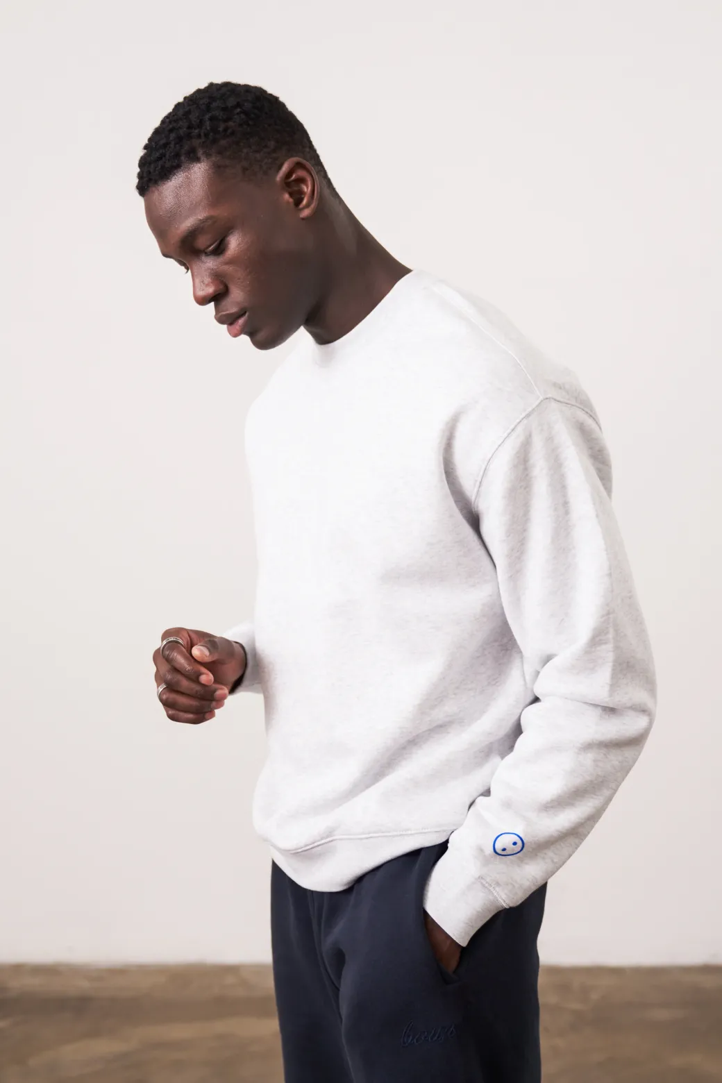 Essentials Premium Sweater - Ash