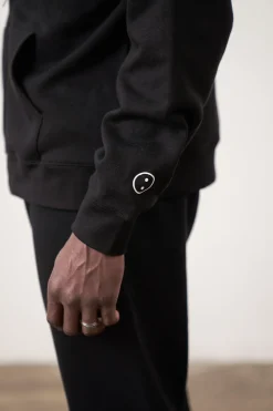 Essentials Premium Zip Up Hoodie - Black