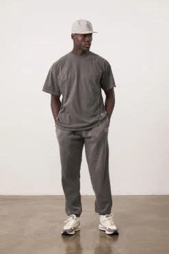 Essentials Vintage Washed Joggers - Charcoal