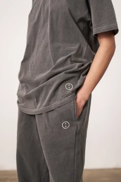 Essentials Vintage Washed Joggers - Charcoal