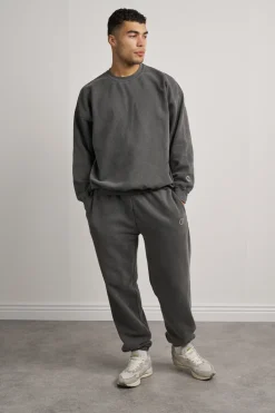 Essentials Vintage Washed Joggers - Charcoal