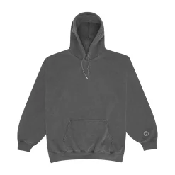 Essentials Vintage Washed Hoodie - Charcoal