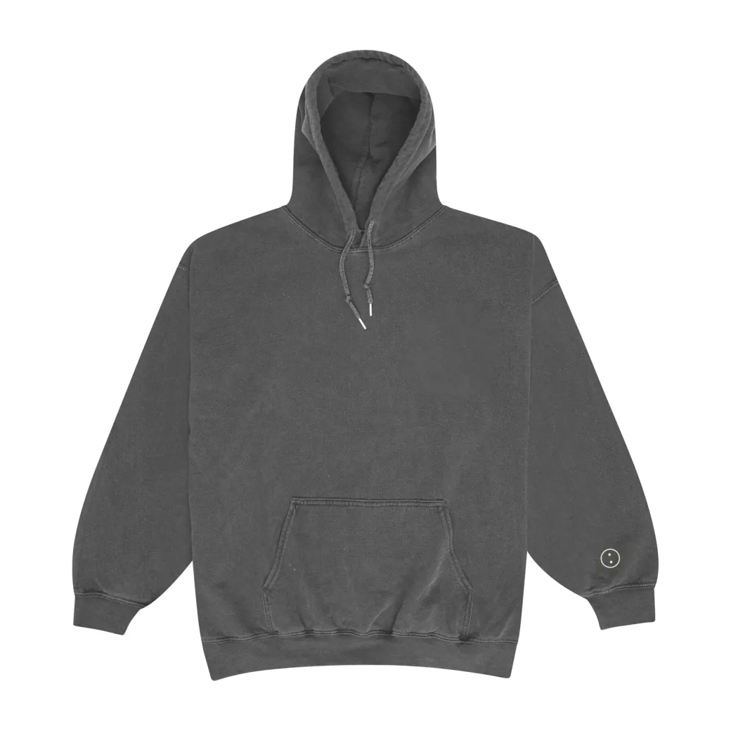 Essentials Vintage Washed Hoodie - Charcoal