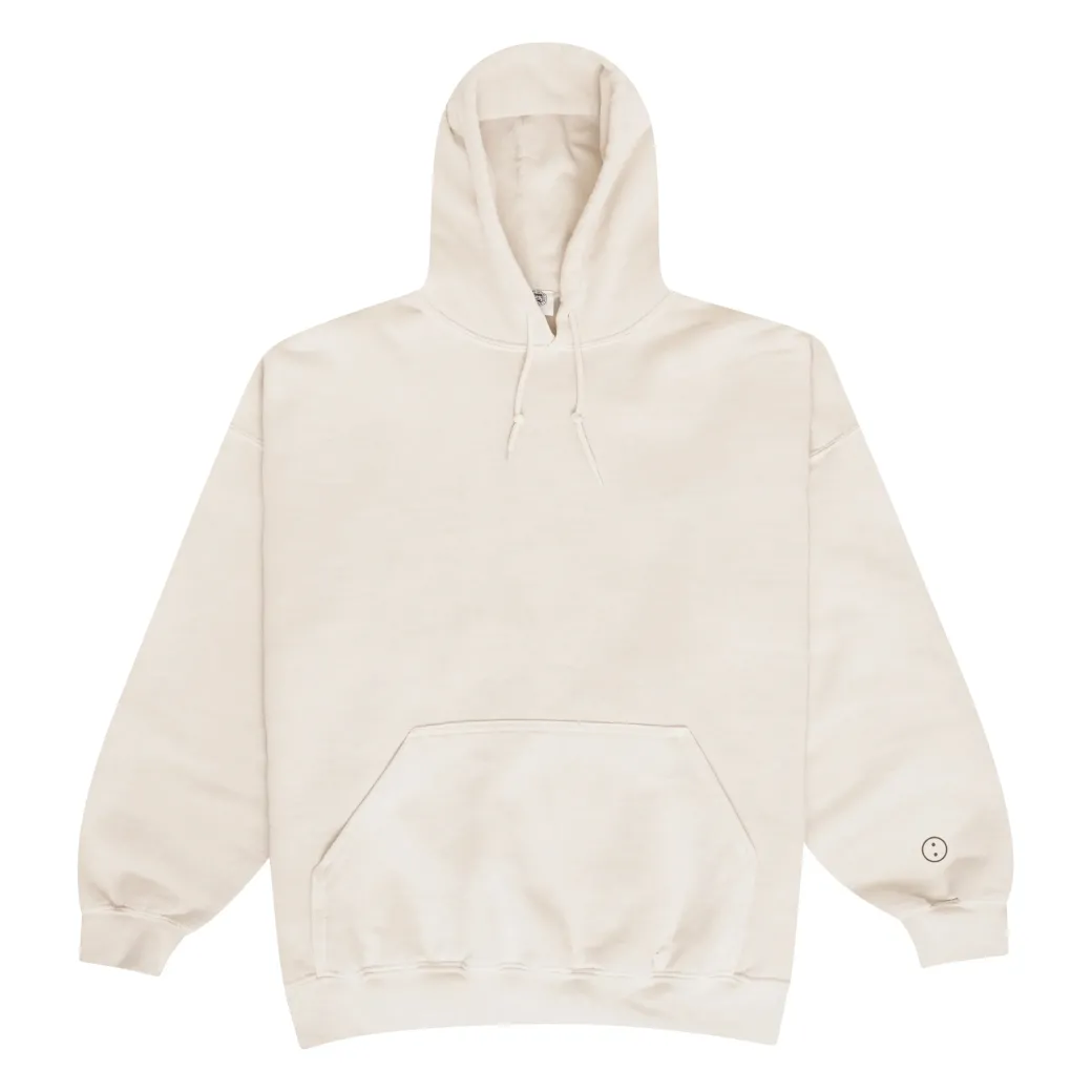 Essentials Vintage Washed Hoodie - Ivory