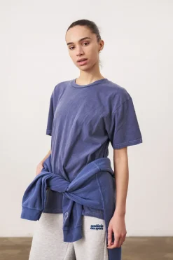 Essentials Vintage Washed Tee - Navy