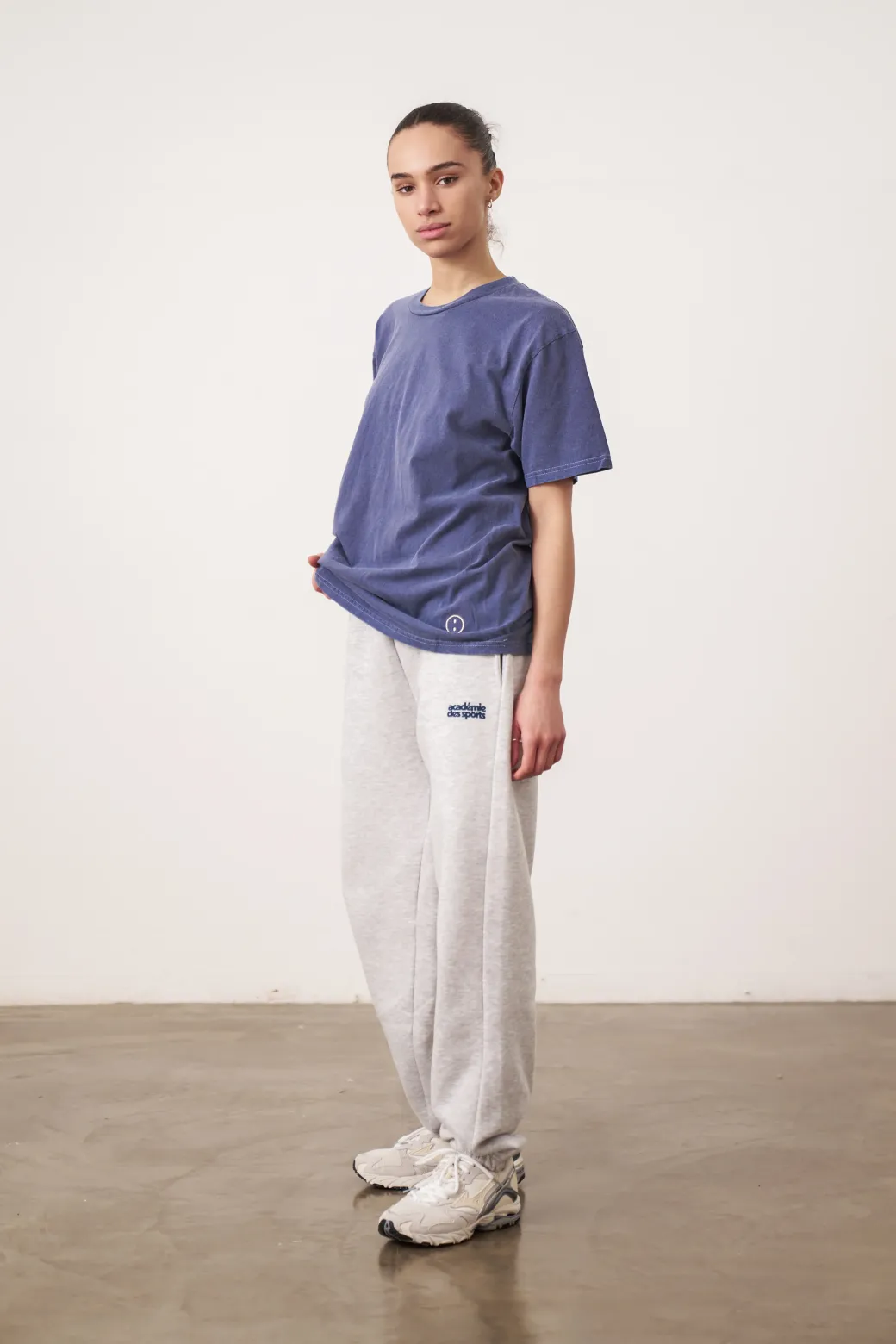 Essentials Vintage Washed Tee - Navy