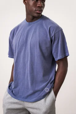 Essentials Vintage Washed Tee - Navy